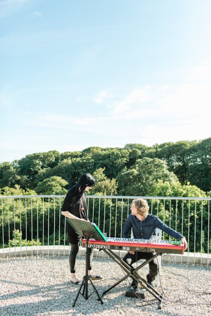 Al fresco music - Tremenheere Sculpture Garden