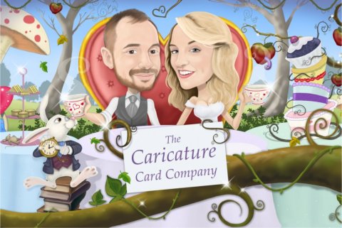 Themed Wedding Stationery - The Caricature Card Company