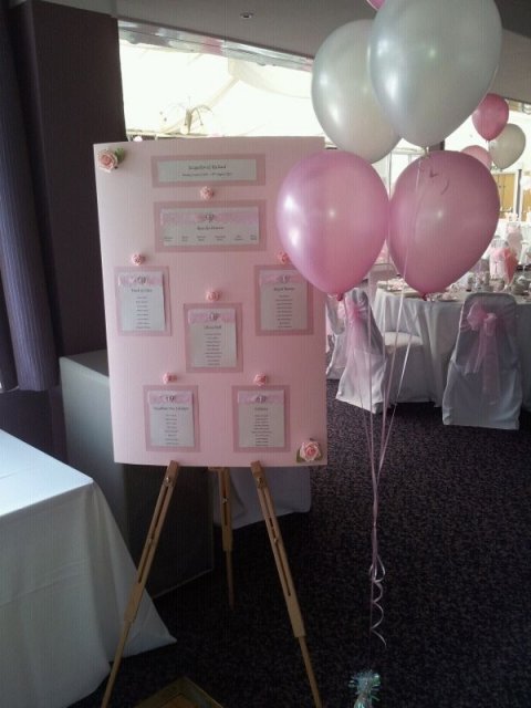 Table plan - Bushey Country Club