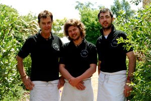 our chefs in the garden - First Choice Caterers