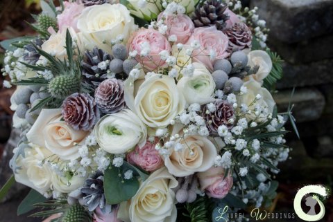 Winter wedding bouquet - Laurel Weddings
