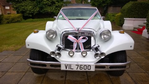 Ribbons & Bows of your choice - Two Hearts Wedding Cars
