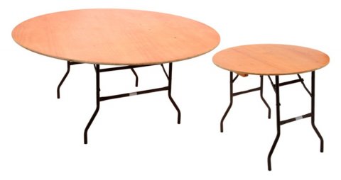 Round Tables - Various sizes - Butterflies Catering Equipment Hire