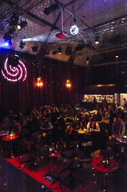 Cabaret Set-up - Chapel Arts Centre