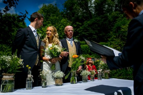 Michelle & Gary's wedding in The Swan gardens - The Swan Hotel