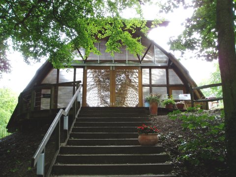Downland Gridshell exterior - Weald & Downland Living Museum