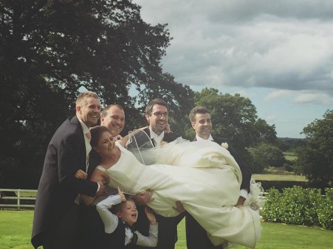 Swept off her feet! - Shooters Hill Hall