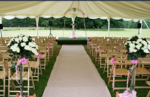 ceremony tent - 24 Carrot Events