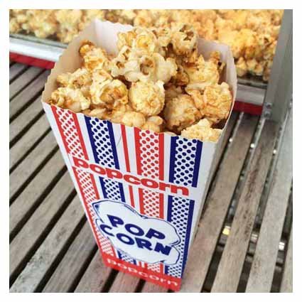 popcorn hire - Living the Cream Ice Cream Tricycle and Event hire