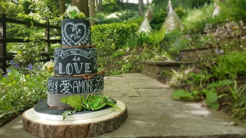 Chalkboard love - Quality Cake Company