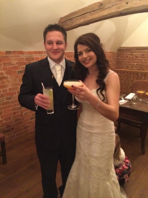 Wedding Reception Cocktails for the Bride and Groom. - Cocktailmaker