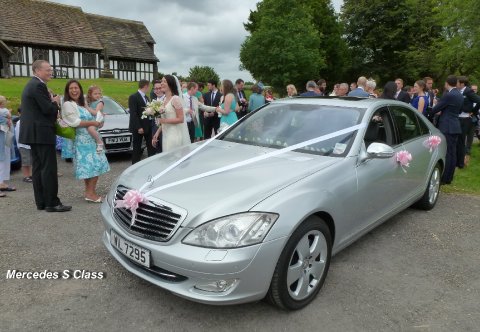 Mercedes S Class - Cheshire & Lancashire Wedding cars