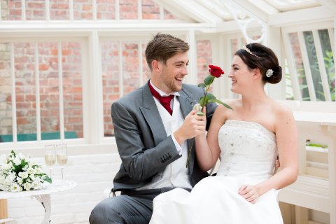 Inside the Orangery - Abbot's Hall Weddings