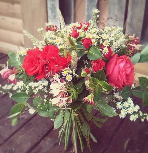 Just picked country hand tied - Anna's Flower Barn 