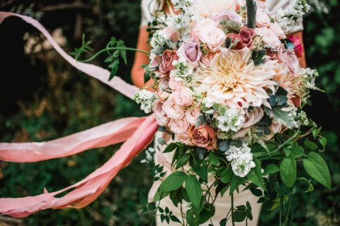 Wedding Bouquets - West Dorset Wedding Flowers-Image 45386