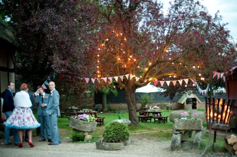 Courtyard - The Fleece Inn