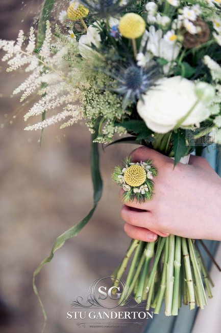 Fantail Florist Wedding Floral Ring at Manor Lodge Sheffield - Fantail Designer Florist