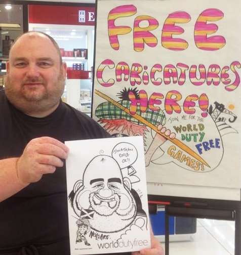 Wedding Childrens Entertainers - Neilsart Wedding Caricatures-Image 12685