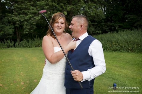 Golf Club Wedding Photographer - Diane Frazer Photography