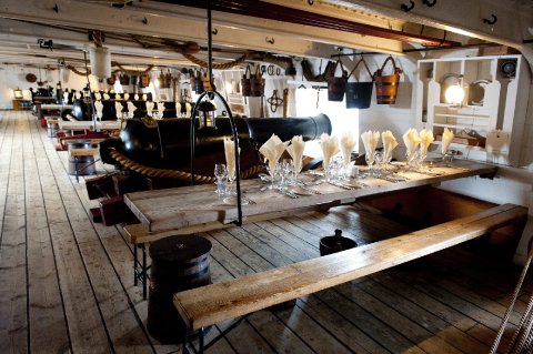 (c) Martin Lewis - HMS Warrior 1860