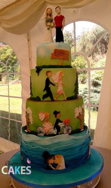 Wedding Cakes - Butterbug Cakes-Image 24600