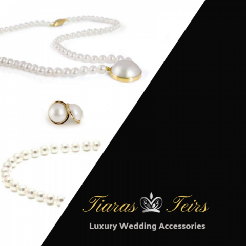 Pearl Bridal jewellery - Tiaras & Teirs