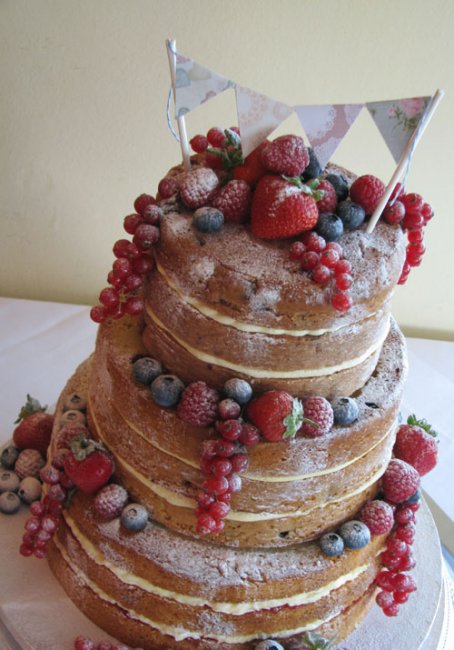Naked Cake - Divine Wedding Cakes