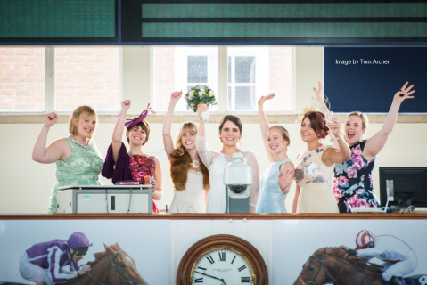 All the girls in the Sale Ring - Tattersalls