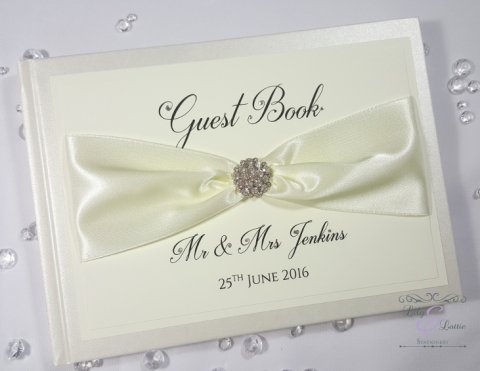 Cherish - Guest Book - Lily & Lottie Stationery
