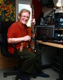 Roger in his studio Ramsgate - The Roger Allen Sound