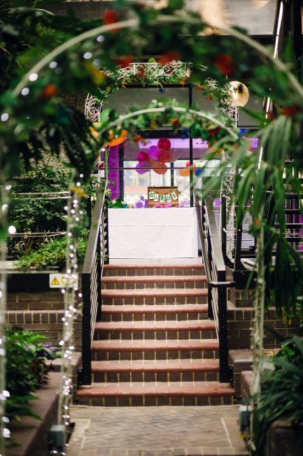 Conservatory arches - Barbican Centre