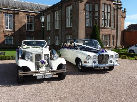 Beauford & Daimler limousine - Cheshire & Lancashire Wedding cars