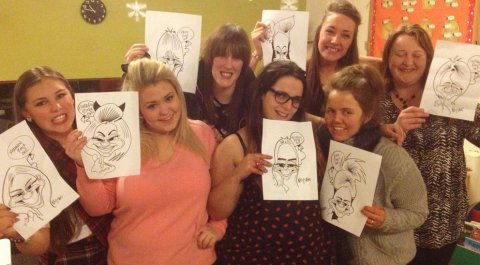 Stag and Hen Services - Neilsart Wedding Caricatures-Image 12681