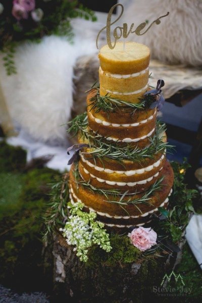 Wedding Cakes - White Rose Cake Design-Image 39182