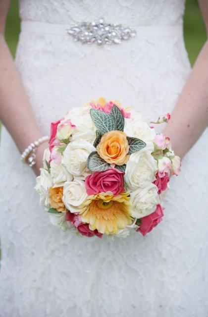 Wedding Bouquets - Silk wedding flowers-Image 13388