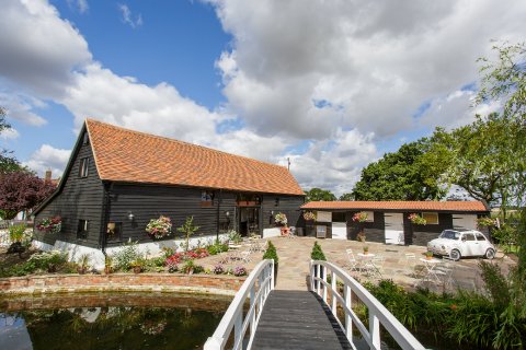 Our beautiful restored Essex barn which dates back to 1750 - High House Weddings