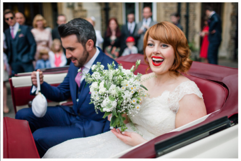 Wedding Hair and Makeup - Lipstick and Curls-Image 40813