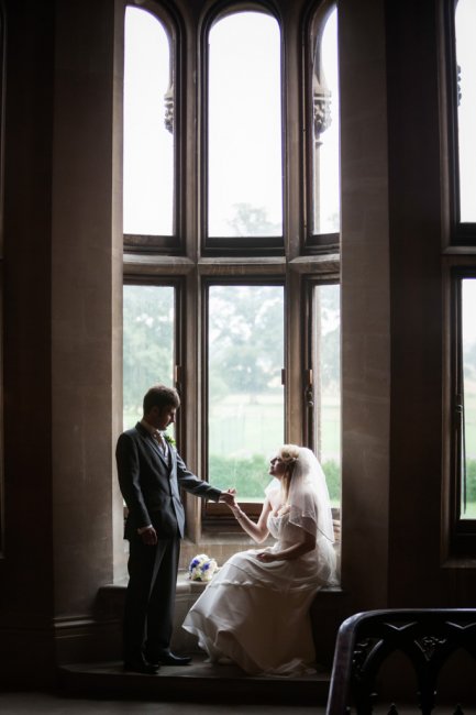 Making the most of this gorgeous window at Grittleton House in wet weather - Anna Durrant Photography