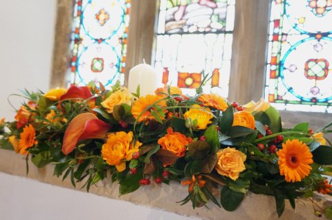 Church window flowers - Stems Florist