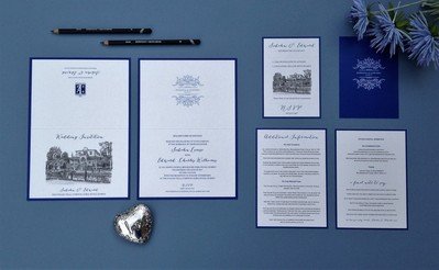Wedding Invitations and Stationery - Illustrated Invitation-Image 30009