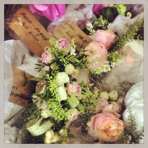 bridal buttonholes & corsages featured on rockmywedding david austin roses peony vintage flowers - Blush floral art