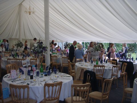 Marquee wedding - Topline Catering Ltd