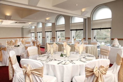 Kibble Suite for smaller weddings, it's an intimate space over looking the leafy Great Western Road - Hilton Glasgow Grosvenor