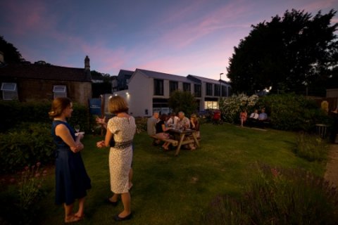 Our outside space is perfect for chatting or could be used for a small marquee - All Saints Centre