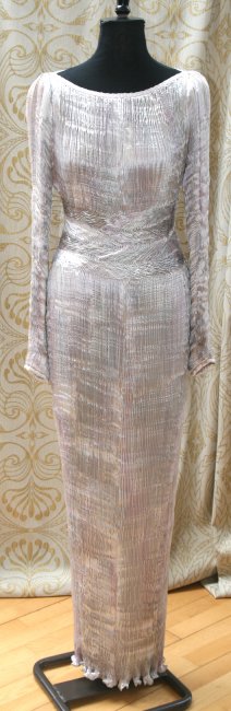 Lauder Silver Wedding Dress - Charles and Patricia Lester Ltd