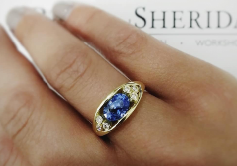 Bespoke Engagement Ring - Blair and Sheridan Bespoke Diamond Jewellers