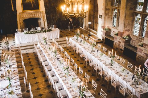 Wedding Breakfast - Berkeley Castle 