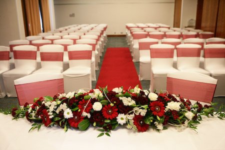 Civil Ceremony Flower - Holiday Inn Aylesbury