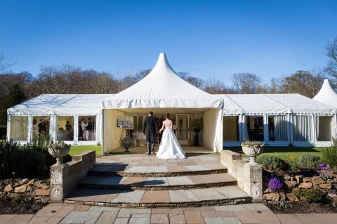 Marquee Wedding - Gilmerton House