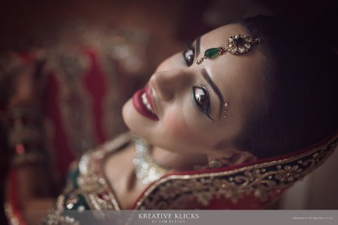 Hindu Bridal Portrait - Kreative Klicks Photography